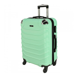 Zelený skořepinový cestovní kufr "Premium" - 3 velikosti
