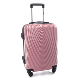 Zlato-růžový palubní kufr do letadla "Motion" - vel. M