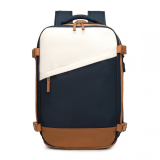 Modrý multifunkční batoh do letadla s USB portem "Master" - vel. L