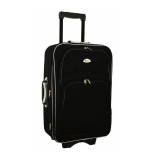 Černý nepromokavý cestovní kufr "Standard" - 3 velikosti