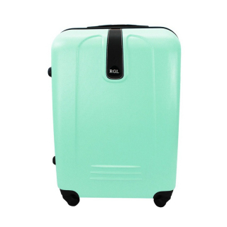 Zelený lehký plastový cestovní kufr "Superlight" - 3 velikosti