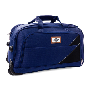 Tmavě modrá cestovní taška s kolečky "Pocket" - vel. S, M, L, XL