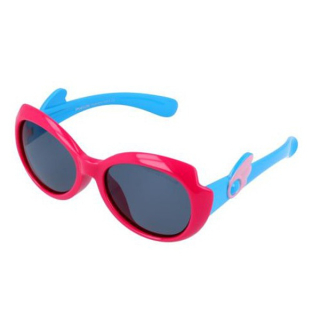 Růžovo-modré dětské sluneční brýle "Wings" (3-6 let)
