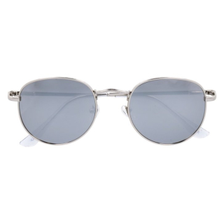Stříbrné sluneční brýle pilotky "Oval Classic"