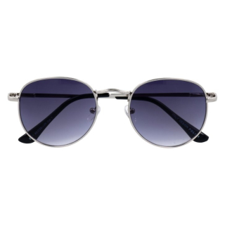 Fialovo-černé sluneční brýle pilotky "Oval Classic"