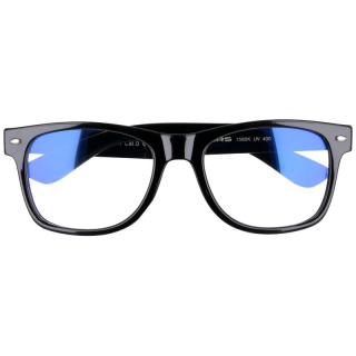 Černé brýle Wayfarer proti modrému světlu "Blue Way"