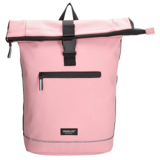Růžový nepromokavý objemný batoh "Raindrop"