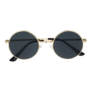 Zlato-černé brýle Lenonky