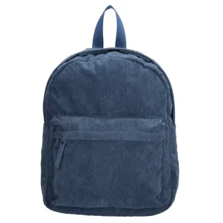 Modrý semišový vintage batoh „Oldies“