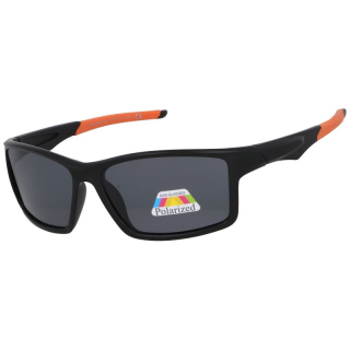 Oranžovo-černé polarizační brýle pro řidiče "Chopper"