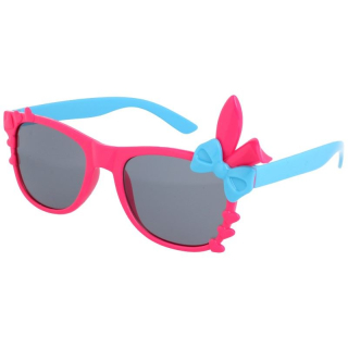 Tmavě růžové dětské sluneční brýle "Bunny" (3-7 let)