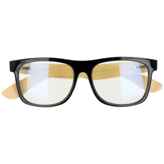Dřevěné čiré brýle Wayfarer "Clear Wood"