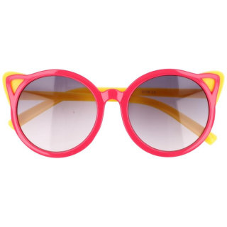 Žluto-červené špičaté sluneční brýle pro děti "Tiger" (3-7 let)
