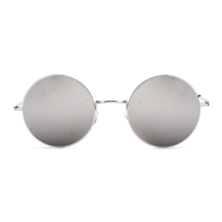 Stříbrné zrcadlové brýle Lenonky