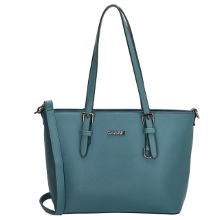 Modrá shopper kabelka s nastavitelnými rukojeťmi „Giovanna“