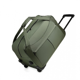 Zelená nepromokavá cestovní taška s kolečky "Dynamic" - vel. L