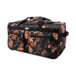 Béžovo-černá cestovní taška na kolečkách "Comfort" - 4 velikosti