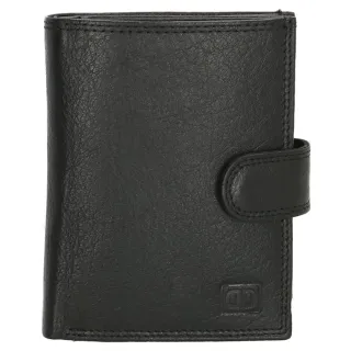 Černá praktická kožená peněženka s RFID "Page"