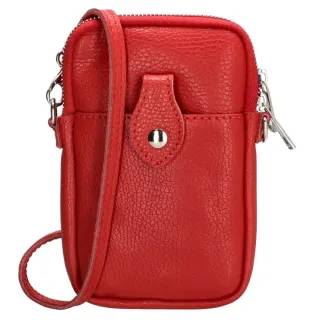 Červená elegantní kabelka na mobil „Funky“