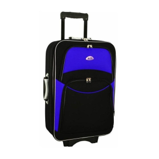Modro-černý nepromokavý cestovní kufr "Standard" - 3 velikosti