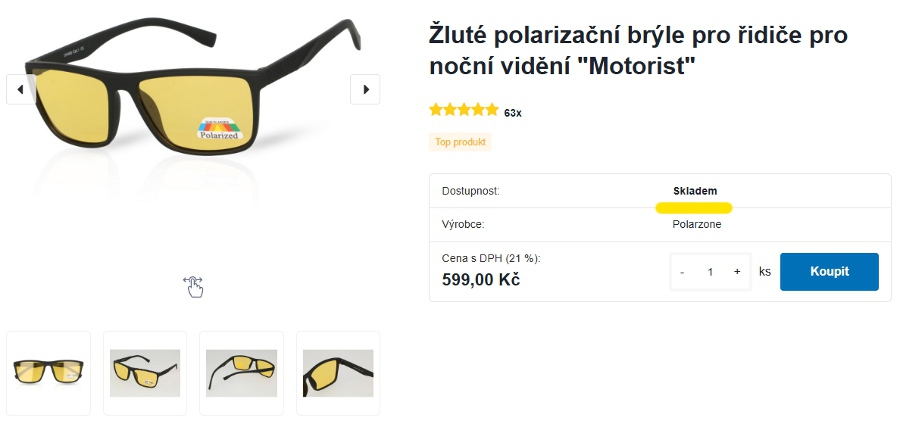 Dostupnost skladem